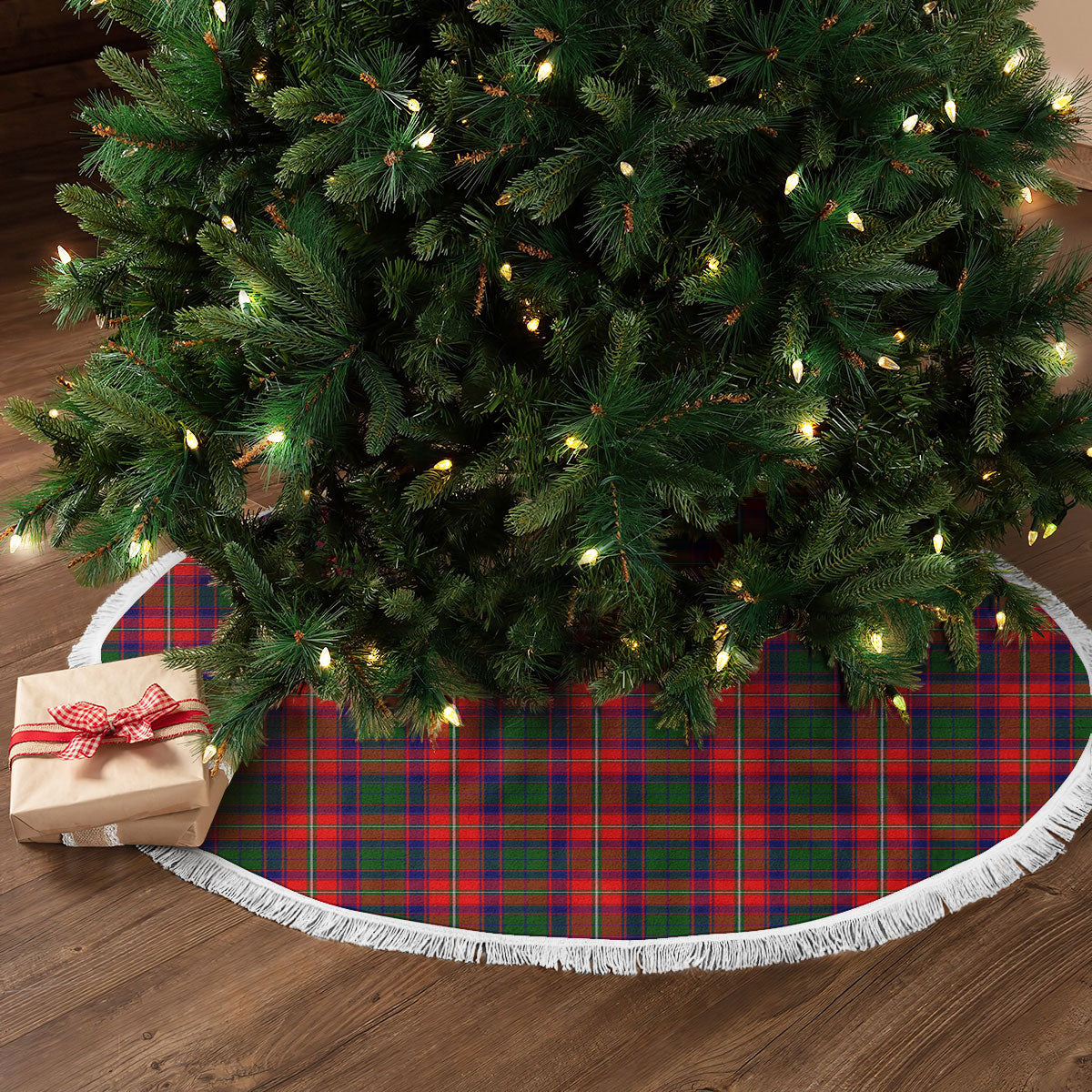 Belshes Tartan Christmas Tree Skirt