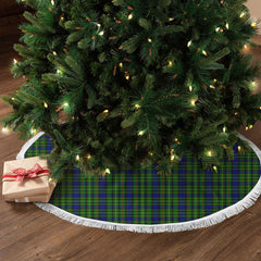 Rollo Modern Tartan Christmas Tree Skirt