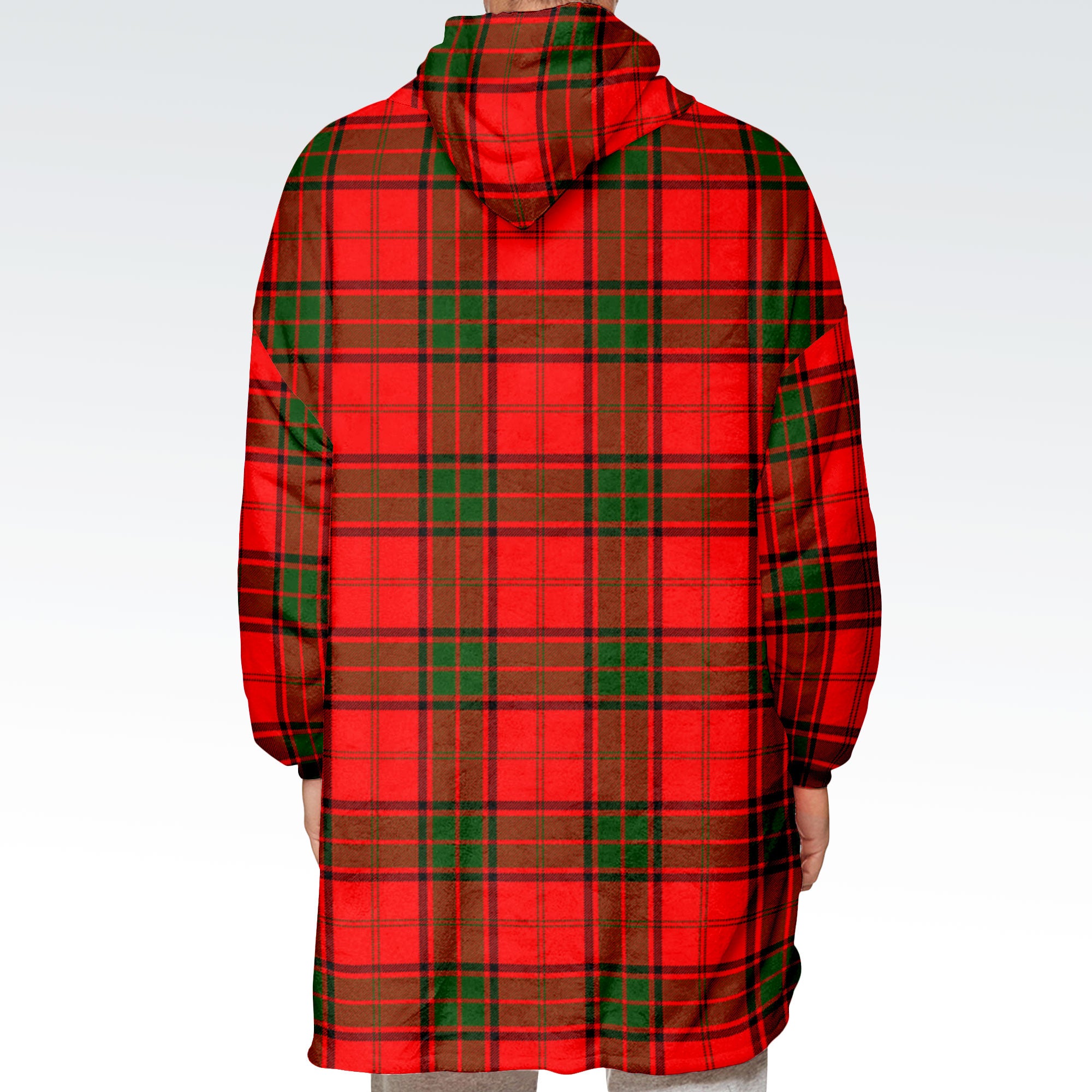 Adair Modern Tartan Hoodie Blanket