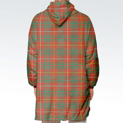 Bruce Ancient Tartan Hoodie Blanket