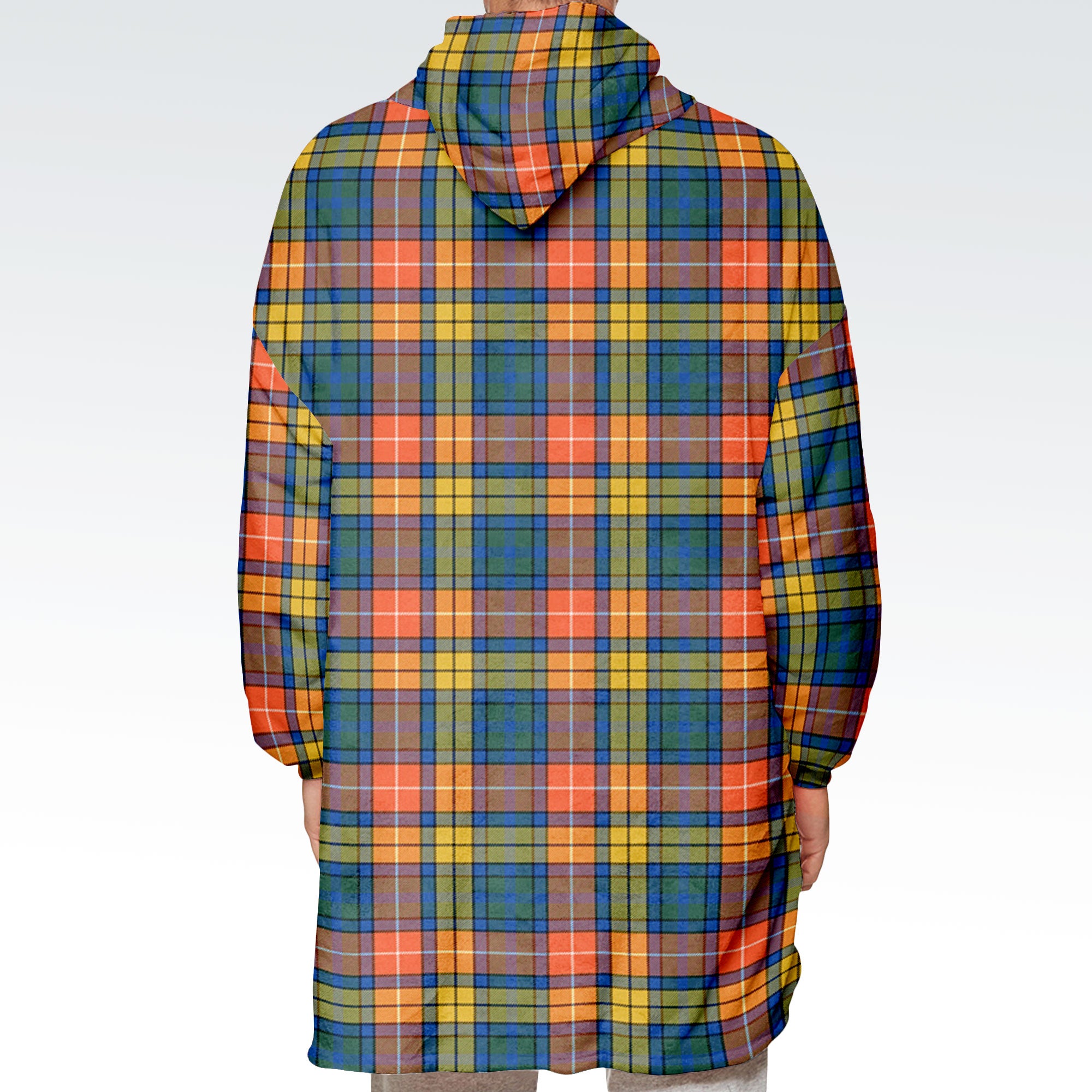 Buchanan Ancient Tartan Hoodie Blanket