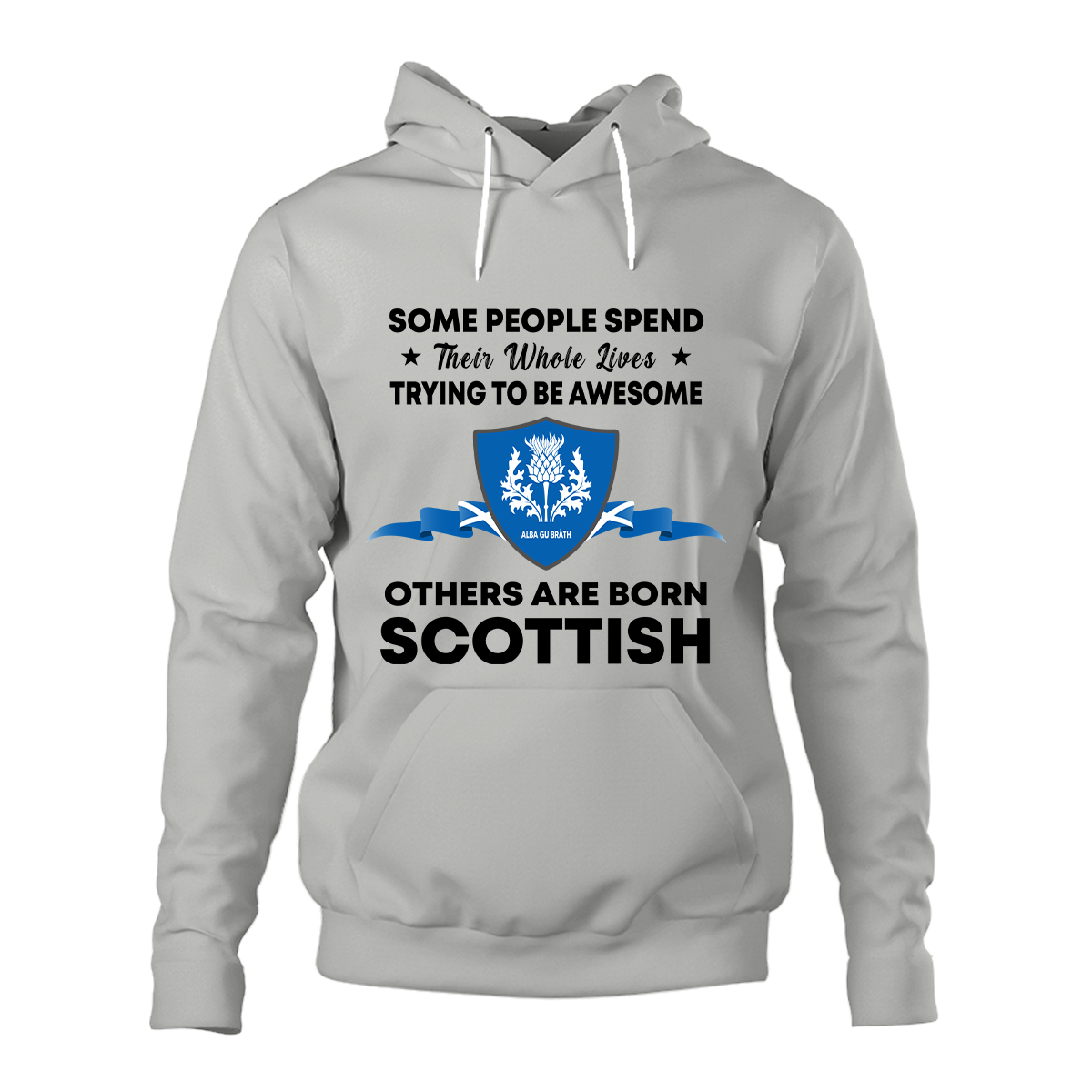 Scottish 2D Unisex Hoodie - Awesome Scottish Style