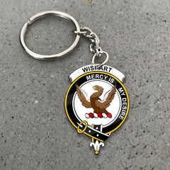 Wishart Crest Keychain