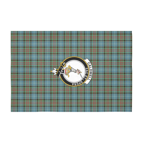 Caldwell Tartan Crest Tablecloth