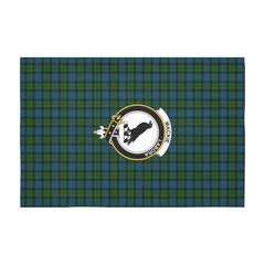 MacKie Tartan Crest Tablecloth