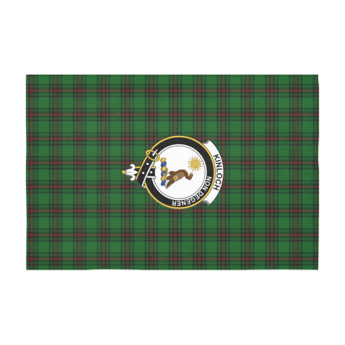 Kinloch Tartan Crest Tablecloth