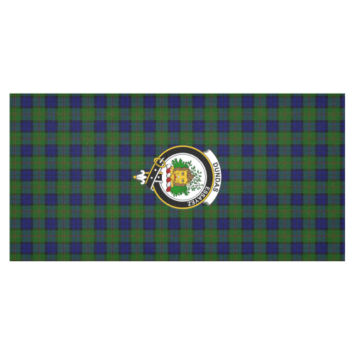 Dundas Tartan Crest Tablecloth