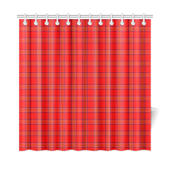 Burnett Modern Tartan Shower Curtain