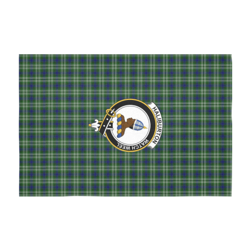 Haliburton Tartan Crest Tablecloth