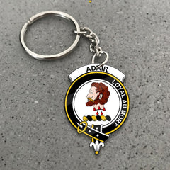 Adair Crest Keychain