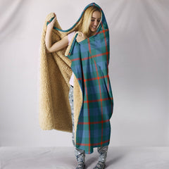 Agnew Family Tartan Hooded Blanket