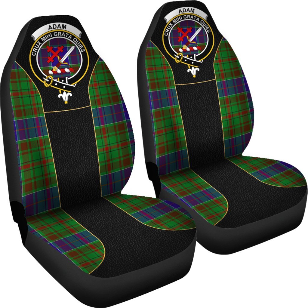 Adam Family Tartan Crest Car seat cover Special Version