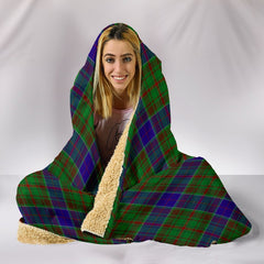 Adam Family Tartan Hooded Blanket