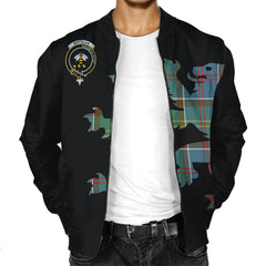 Whitelaw Tartan Bomber Jacket Lion & Thistle