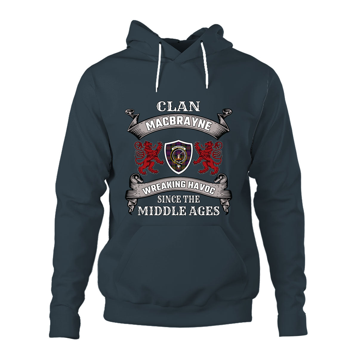 MacBrayne Family Tartan - 2D Unisex Hoodie