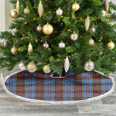 Anderson Modern Tartan Christmas Tree Skirt