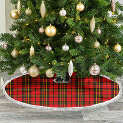 Brodie Modern Tartan Christmas Tree Skirt