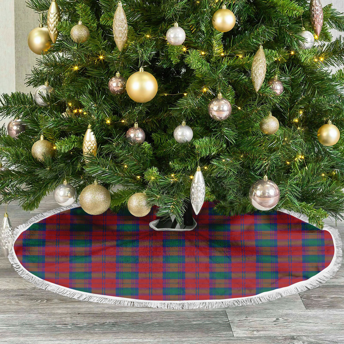 Byres Tartan Christmas Tree Skirt