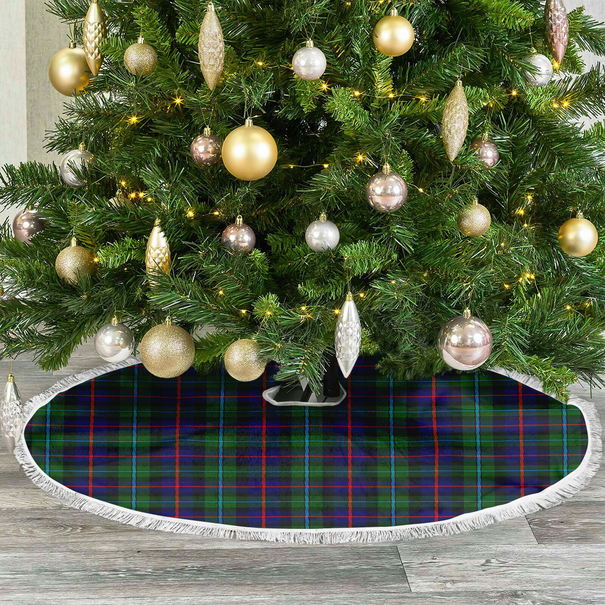 Calder Tartan Christmas Tree Skirt