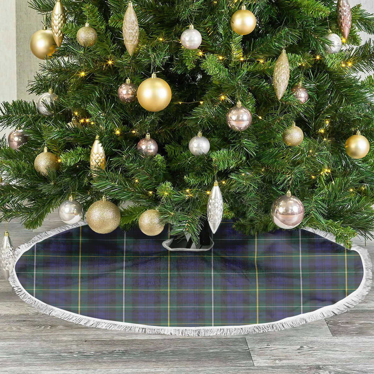 Campbell Argyll Modern Tartan Christmas Tree Skirt