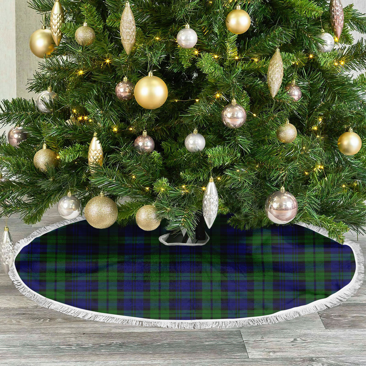 Campbell Modern Tartan Christmas Tree Skirt