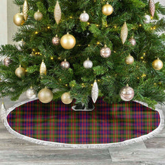 Carnegie Modern Tartan Christmas Tree Skirt