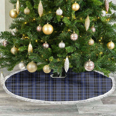 Clark Modern Tartan Christmas Tree Skirt