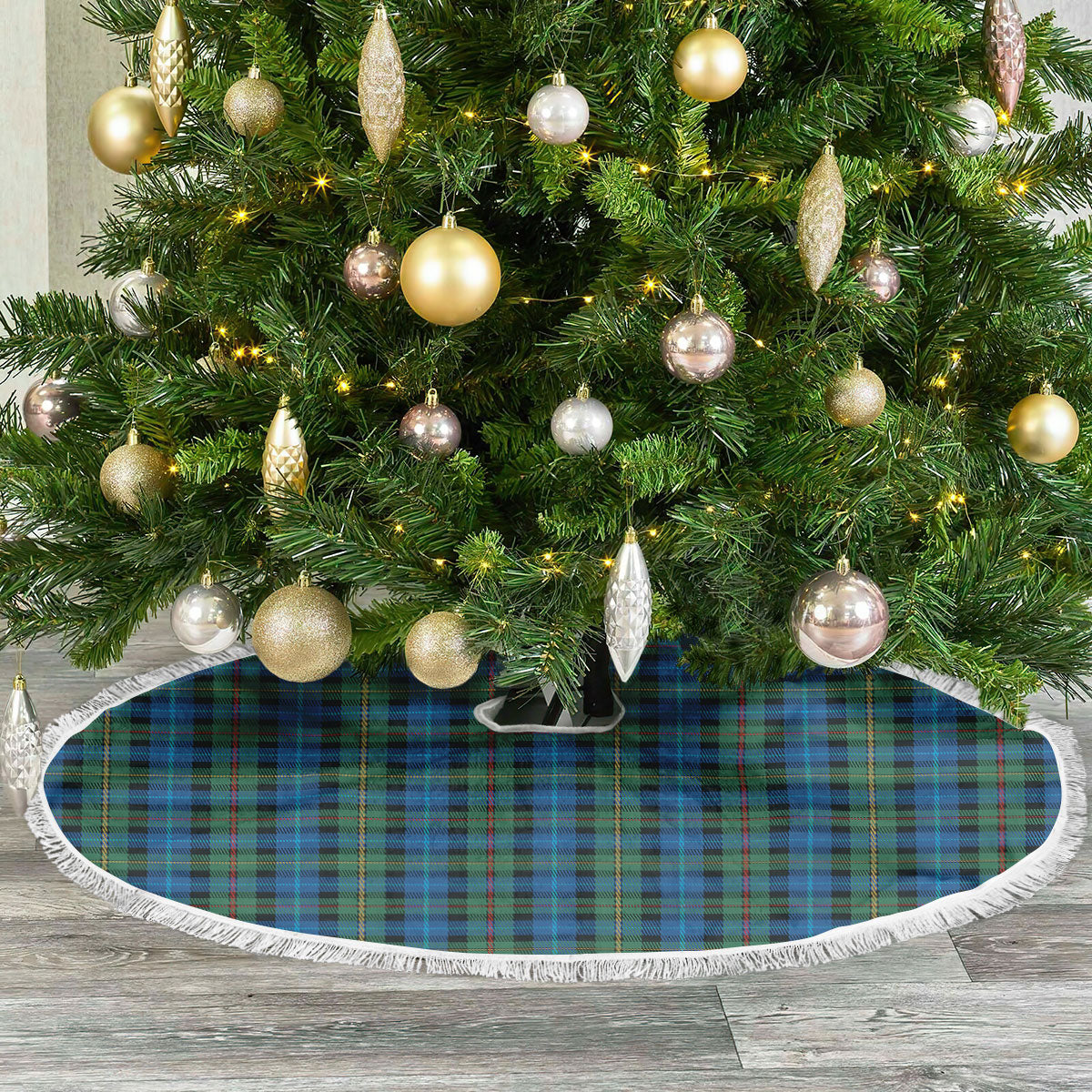 Smith Ancient Tartan Christmas Tree Skirt