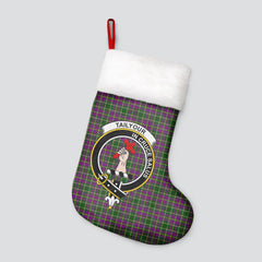 Tailyour Tartan Crest Christmas Stocking