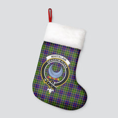 Whitelaw Tartan Crest Christmas Stocking