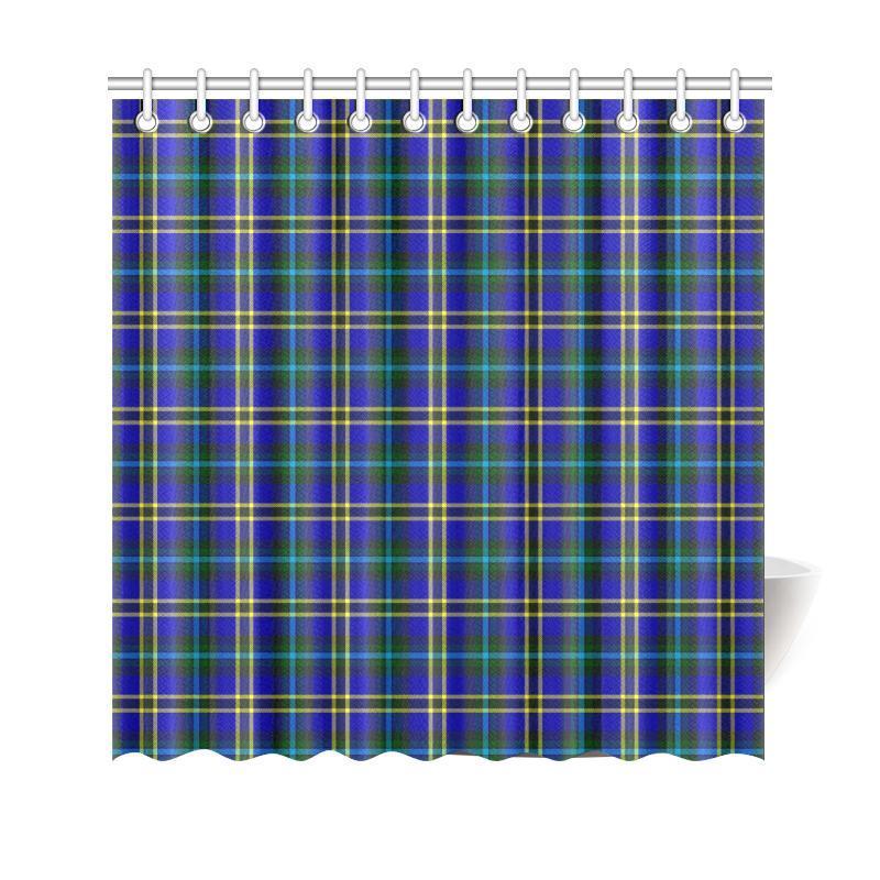 Weir Modern Tartan Shower Curtain