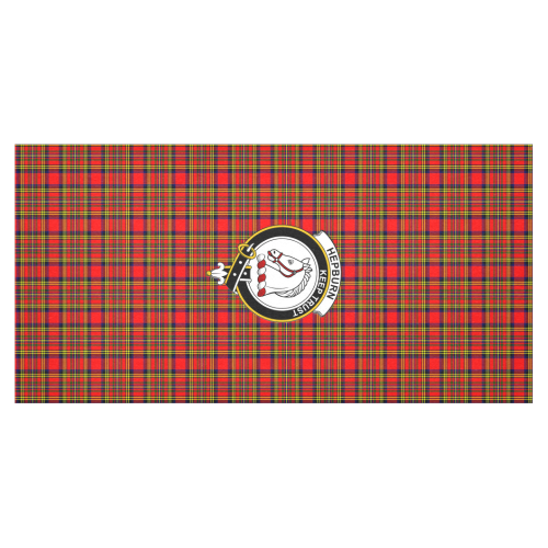 Hepburn Tartan Crest Tablecloth