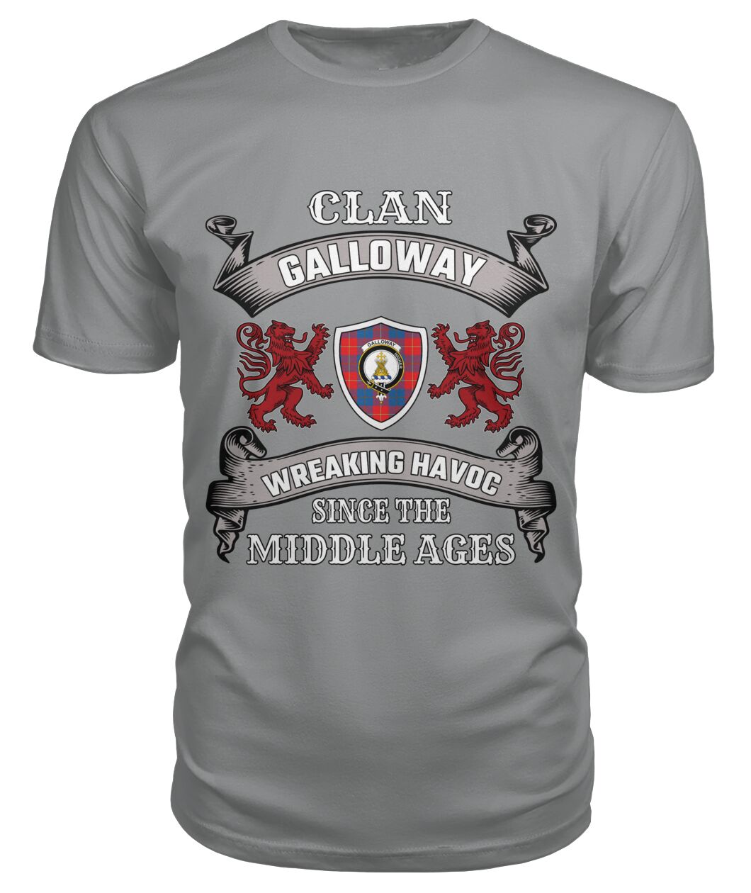 Galloway Family Tartan - 2D T-shirt