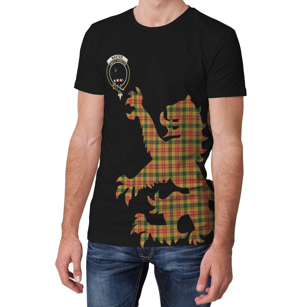 Baxter Tartan Crest Lion Style T-shirt