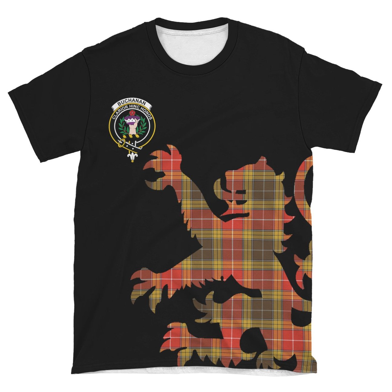 Buchanan Old Set Weathered Tartan T-Shirt - Lion & Thistle Style