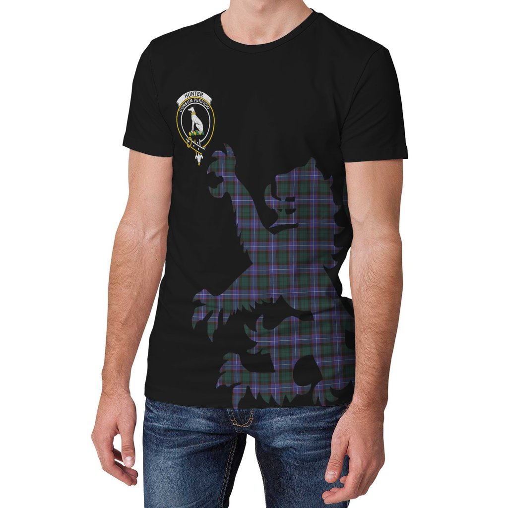 Hunter Modern Tartan Crest Circle T-shirt