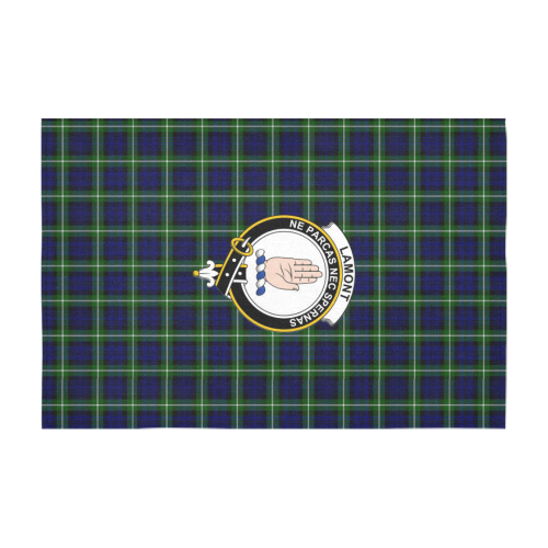 Lamont Tartan Crest Tablecloth