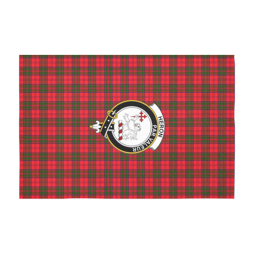 Heron Tartan Crest Tablecloth