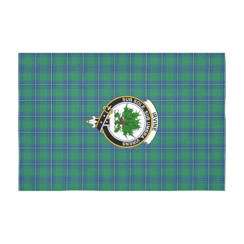 Irvine Tartan Crest Tablecloth