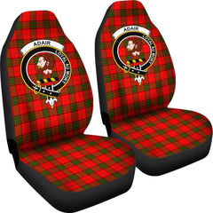 Adair Family Tartan Crest Car Seat Cover