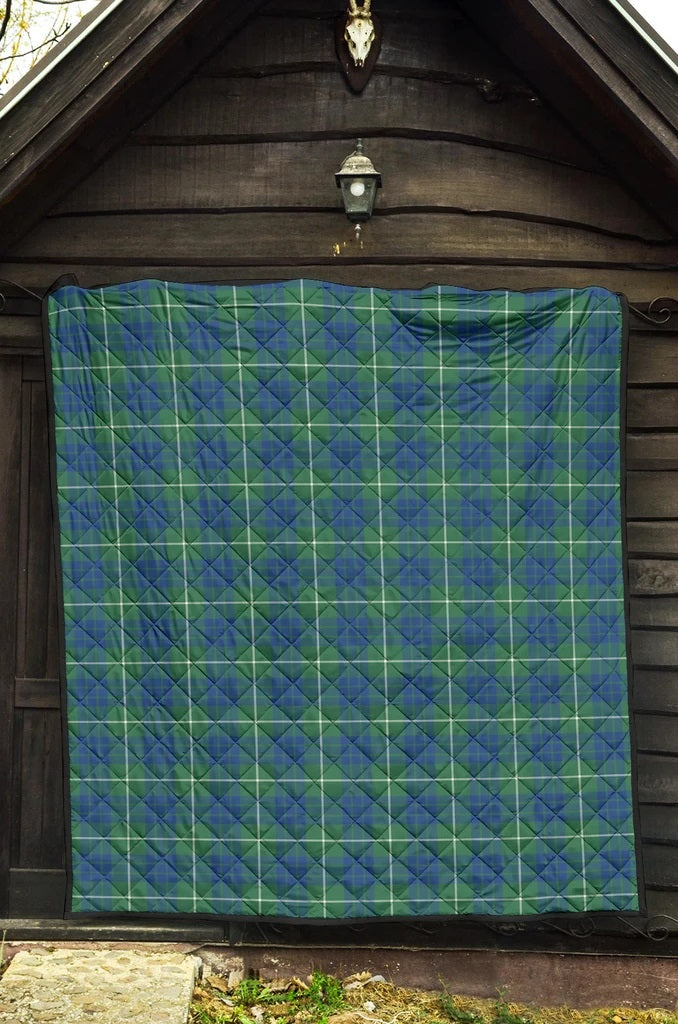 Hamilton Hunting Ancient Family Tartan Quilt
