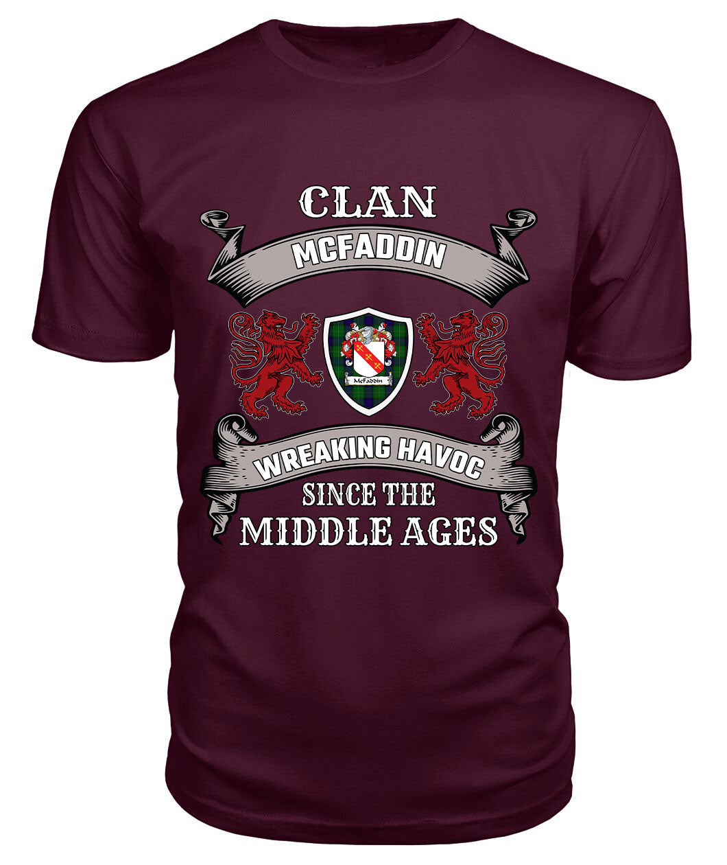 McFaddin Family Tartan - 2D T-shirt