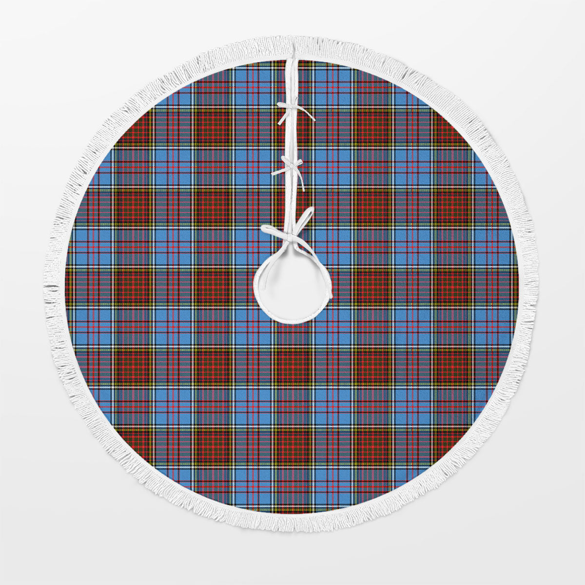 Anderson Modern Tartan Christmas Tree Skirt