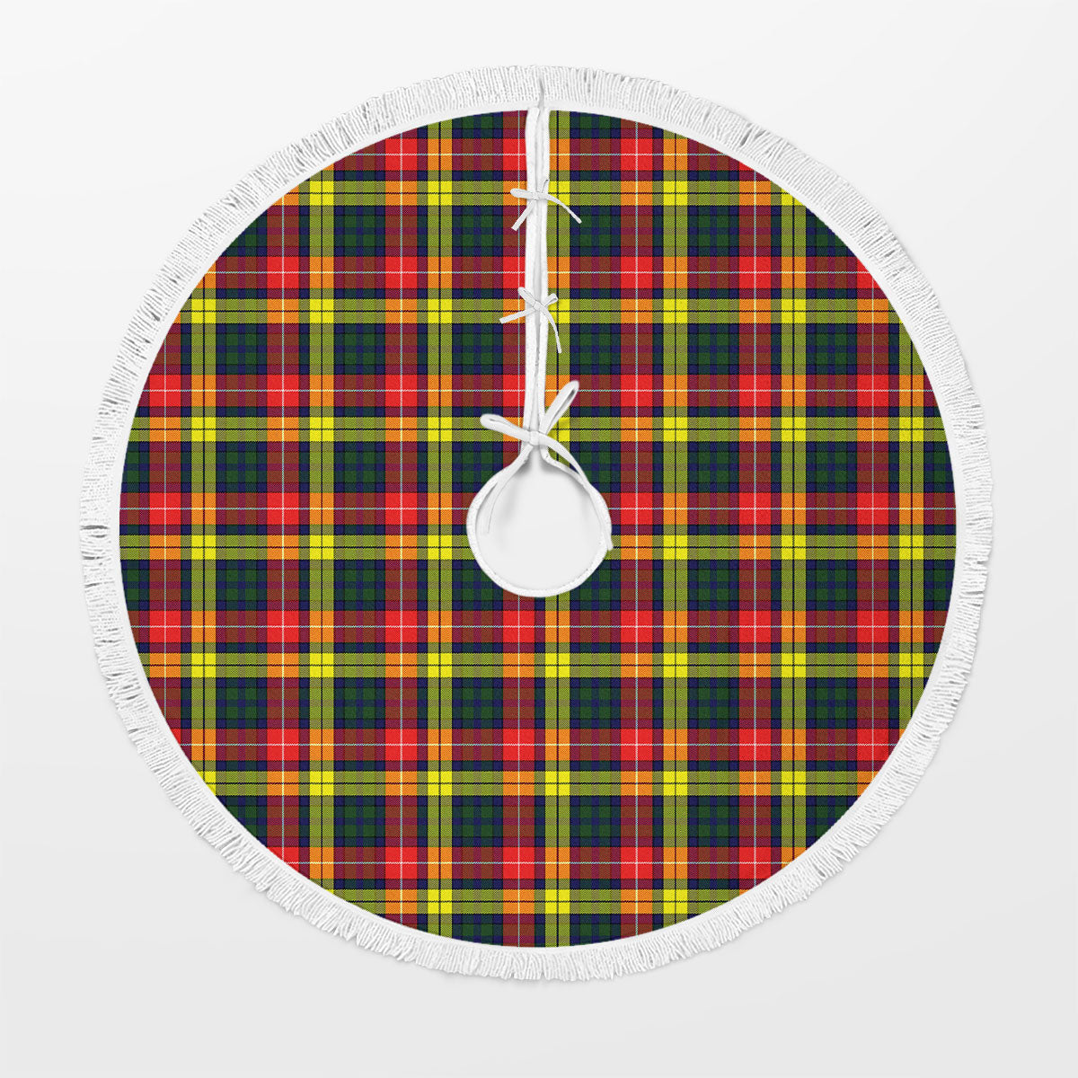 Buchanan Modern Tartan Christmas Tree Skirt