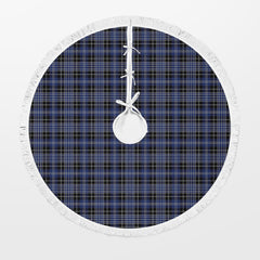 Clark Modern Tartan Christmas Tree Skirt