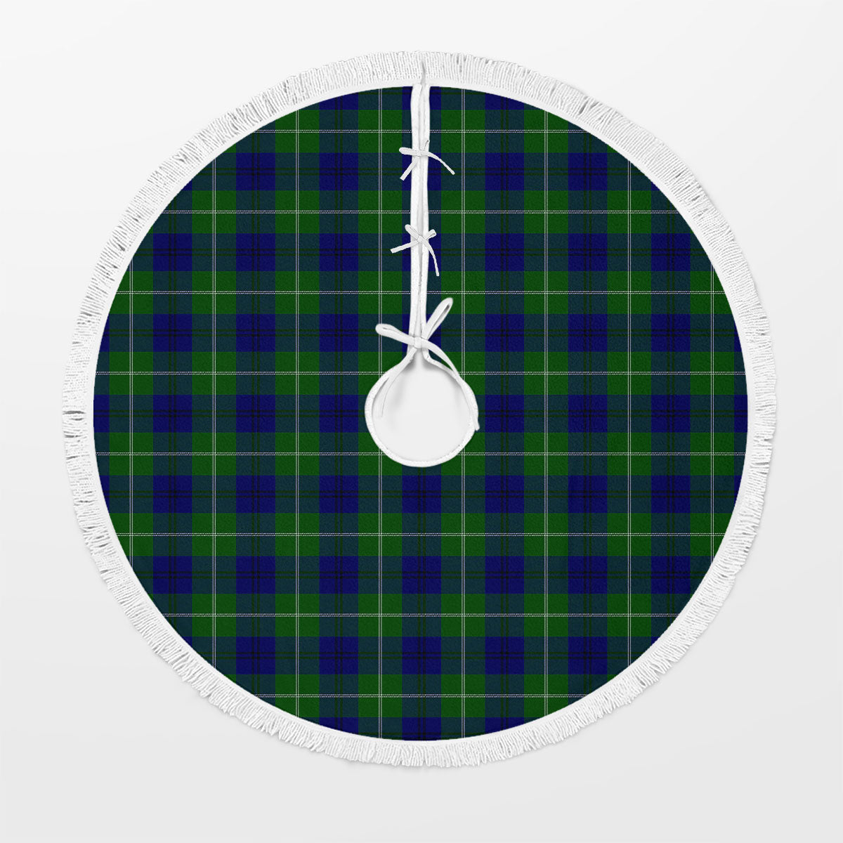 Oliphant Modern Tartan Christmas Tree Skirt