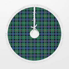 Rose Hunting Ancient Tartan Christmas Tree Skirt