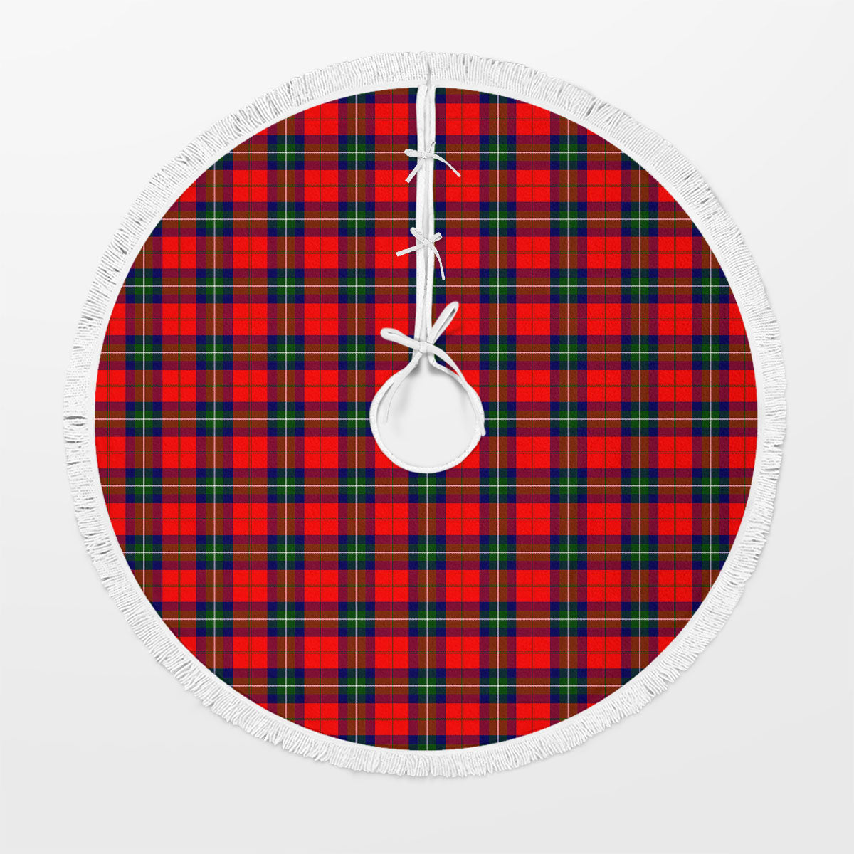 Ruthven Modern Tartan Christmas Tree Skirt