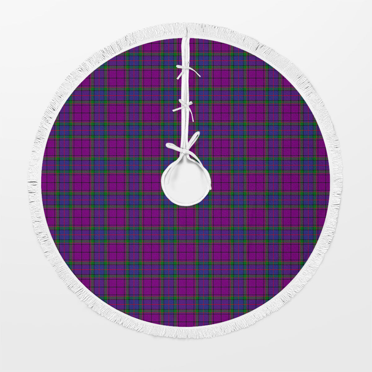 Wardlaw Modern Tartan Christmas Tree Skirt