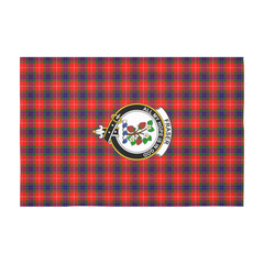 Fraser Tartan Crest Tablecloth